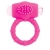 Розовое эрекционное виброкольцо A-toys - A-toys - в Копейске купить с доставкой