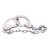 Наручники из металла с длинной цепочкой CHROME HANDCUFFS METAL HANDCUFFS W. KEY - NMC - купить с доставкой в Копейске
