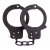Чёрные наручники из листового металла BONDX METAL CUFFS BLACK - Dream Toys - купить с доставкой в Копейске