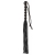 Чёрная мини-плеть из резины Rubber Mini Whip - 22 см. - Blush Novelties - купить с доставкой в Копейске