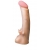 Телесная насадка REAL Standard с усиками на основании - 19 см. - LOVETOY (А-Полимер) - купить с доставкой в Копейске