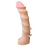 Насадка REAL Standard со спиралевидным узором - 19 см. - LOVETOY (А-Полимер) - купить с доставкой в Копейске