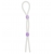 Прозрачное эрекционное кольцо-лассо SILICONE LASSO COCK RING DUAL BEADS - NMC - в Копейске купить с доставкой
