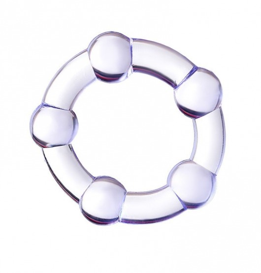 Фиолетовое эрекционное кольцо A-Toys - A-toys - в Копейске купить с доставкой