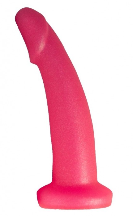 Розовый плаг-массажёр для простаты - 13,5 см. - LOVETOY (А-Полимер) - в Копейске купить с доставкой