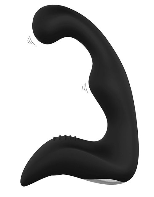 Чёрный перезаряжаемый массажёр простаты BOOTY PLEASER - Dream Toys - в Копейске купить с доставкой