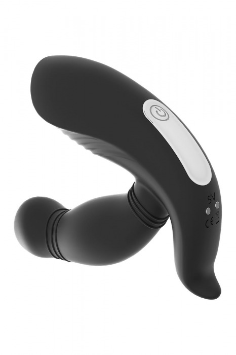 Черный вибромассажер простаты PROSTATE HERO - Dream Toys - в Копейске купить с доставкой