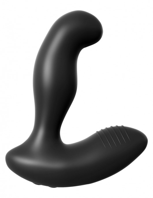 Черный массажер простаты Electro Stim Prostate Vibe с электростимуляцией - 13,3 см. - Pipedream - купить с доставкой в Копейске