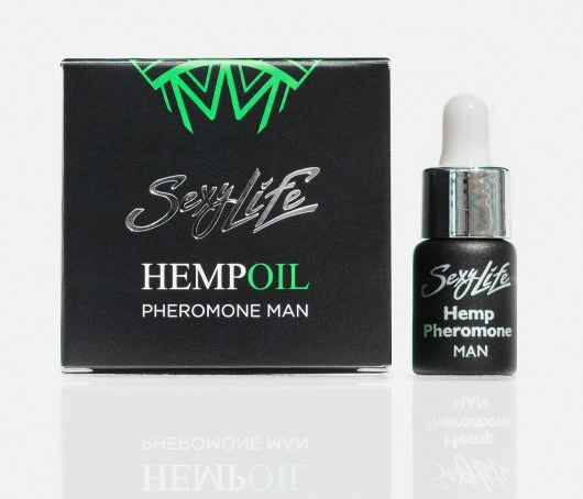 Мужские духи с феромонами Sexy Life HEMPOIL man - 5 мл. -  - Магазин феромонов в Копейске
