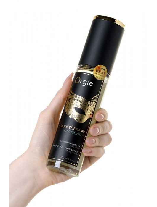 Минеральное массажное масло Orgie Sexy Therapy Afrodisiac - 200 мл. - ORGIE - купить с доставкой в Копейске