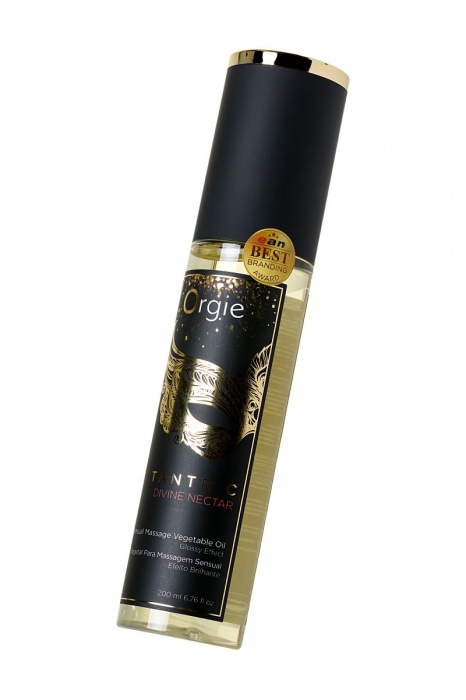 Растительное массажное масло Orgie Tantric Divine Nectar - 200 мл. - ORGIE - купить с доставкой в Копейске