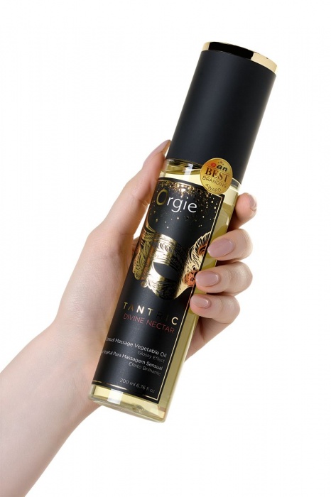 Растительное массажное масло Orgie Tantric Divine Nectar - 200 мл. - ORGIE - купить с доставкой в Копейске