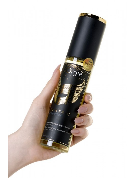 Растительное массажное масло Orgie Tantric Love Ritual - 200 мл. - ORGIE - купить с доставкой в Копейске