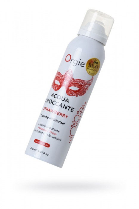 Шипучая увлажняющая пена для чувственного массажа Orgie Acqua Croccante - 150 мл. - ORGIE - купить с доставкой в Копейске