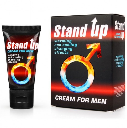 Возбуждающий крем для мужчин Stand Up - 25 гр. - Биоритм - купить с доставкой в Копейске