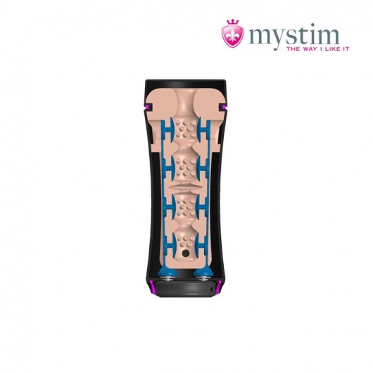 Мастурбатор-анус Opus E Donut с возможностью подключения электростимуляции - MyStim - купить с доставкой в Копейске