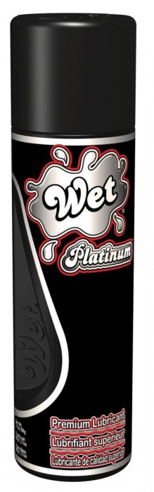 Гель-лубрикант на силиконовой основе Wet Platinum - 93 мл. - Wet International Inc. - купить с доставкой в Копейске