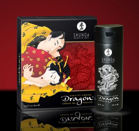 Интимный мужской крем  Дракон - Shunga - купить с доставкой в Копейске