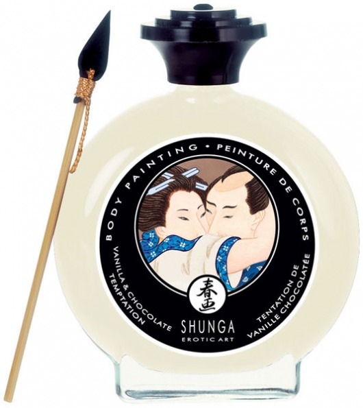 Декоративная крем-краска для тела с ароматом шоколада и ванили -  - Магазин феромонов в Копейске