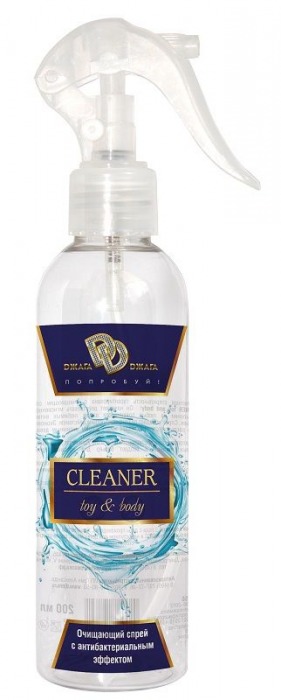 Очищающий спрей CLEANER toy and body - 200 мл. - БиоМед - купить с доставкой в Копейске