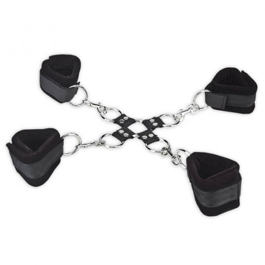 Комплект для сковывания из 5 предметов - Lux Fetish - купить с доставкой в Копейске