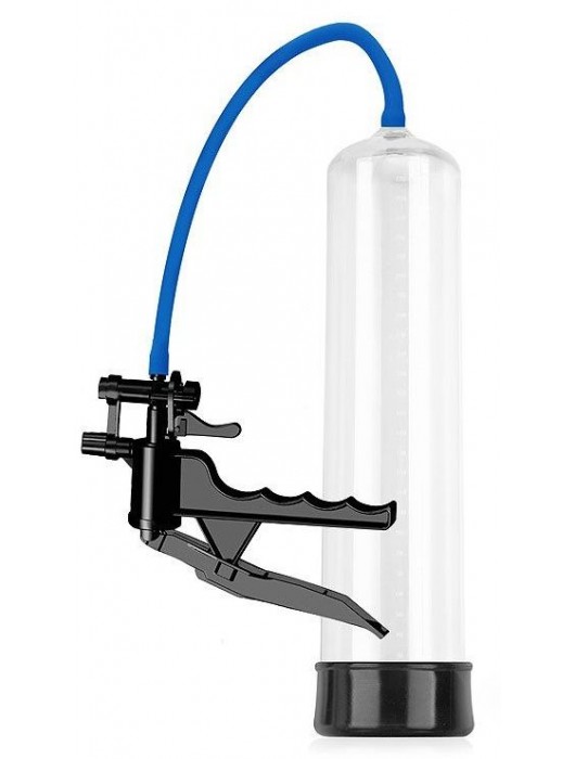 Прозрачная вакуумная помпа Sex Expert с ручным насосом - Sex Expert - в Копейске купить с доставкой