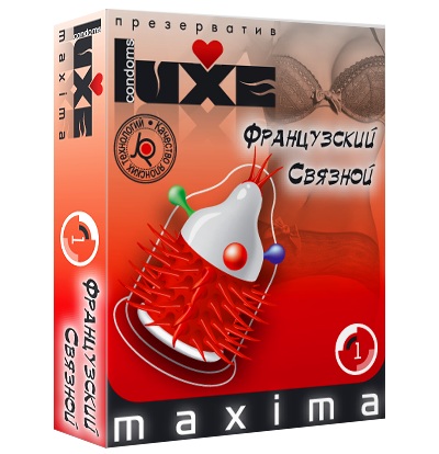 Презерватив LUXE Maxima  Французский связной  - 1 шт. - Luxe - купить с доставкой в Копейске