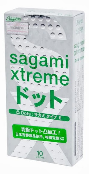 Презервативы Sagami Xtreme Type-E с точками - 10 шт. - Sagami - купить с доставкой в Копейске