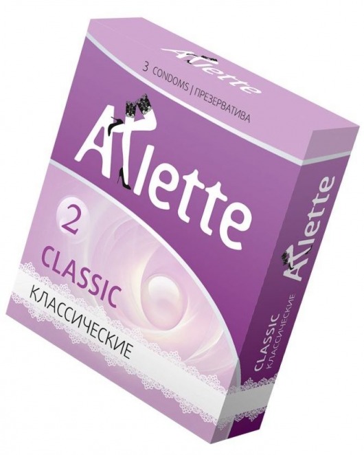 Классические презервативы Arlette Classic - 3 шт. - Arlette - купить с доставкой в Копейске
