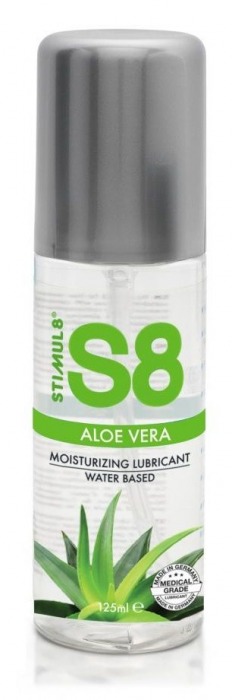 Лубрикант на водной основе S8 Aloe Vera Lube - 125 мл. - Stimul8 - купить с доставкой в Копейске