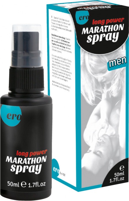 Пролонгирующий спрей для мужчин Long Power Marathon Spray - 50 мл. - Ero - купить с доставкой в Копейске