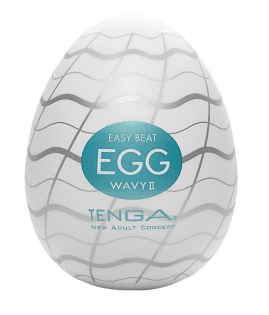 Мастурбатор-яйцо EGG Wavy II - Tenga - в Копейске купить с доставкой