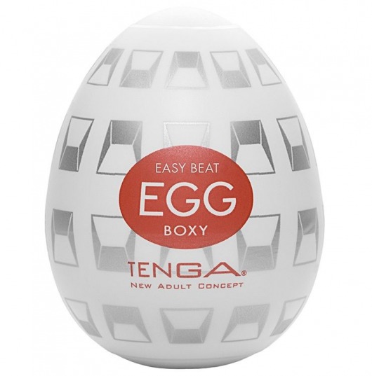 Мастурбатор-яйцо EGG Boxy - Tenga - в Копейске купить с доставкой
