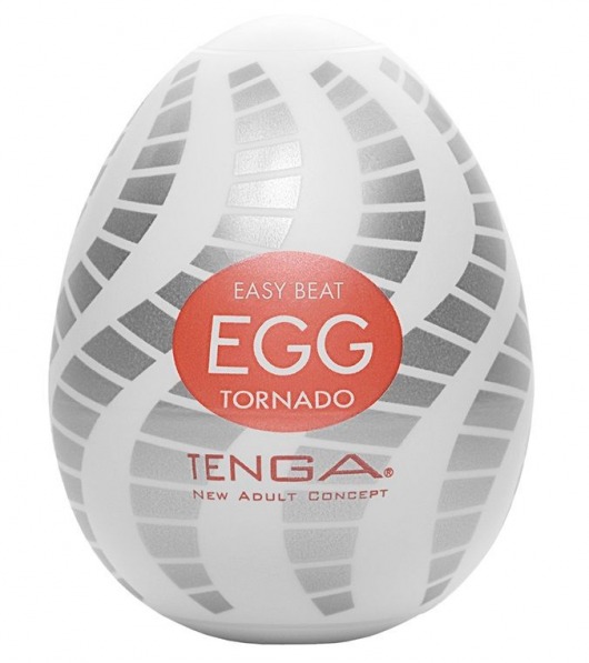 Мастурбатор-яйцо EGG Tornado - Tenga - в Копейске купить с доставкой