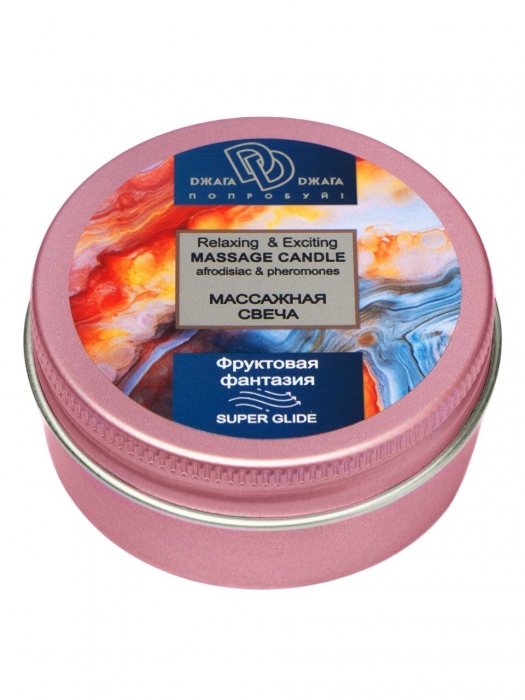 Массажная свеча  Фруктовая фантазия - БиоМед - купить с доставкой в Копейске