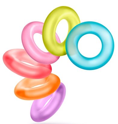 Набор из 6 эрекционных колец King of the Ring - Blush Novelties - в Копейске купить с доставкой