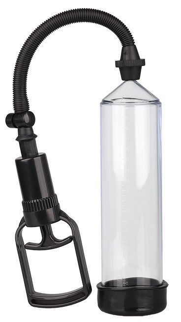 Прозрачная вакуумная помпа TRIGGER HANDLE PENIS PUMP - Dream Toys - в Копейске купить с доставкой