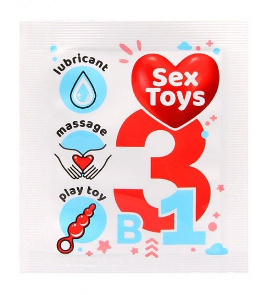 Гель-лубрикант на водной основе Sex Toys - 4 гр. - Биоритм - купить с доставкой в Копейске