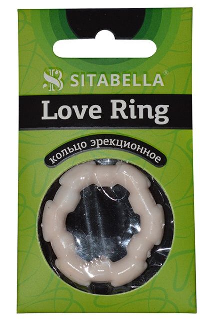 Фигурное эрекционное кольцо из киберкожи - Sitabella - в Копейске купить с доставкой