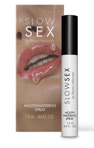 Спрей для усиления слюноотделения Slow Sex Mouthwatering Spray - 13 мл. - Bijoux Indiscrets - купить с доставкой в Копейске