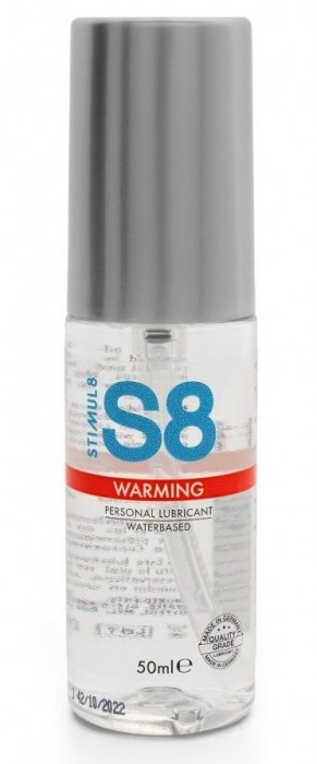 Cогревающий лубрикант на водной основе Stimul8 Warming Lube - 50 мл. - Stimul8 - купить с доставкой в Копейске