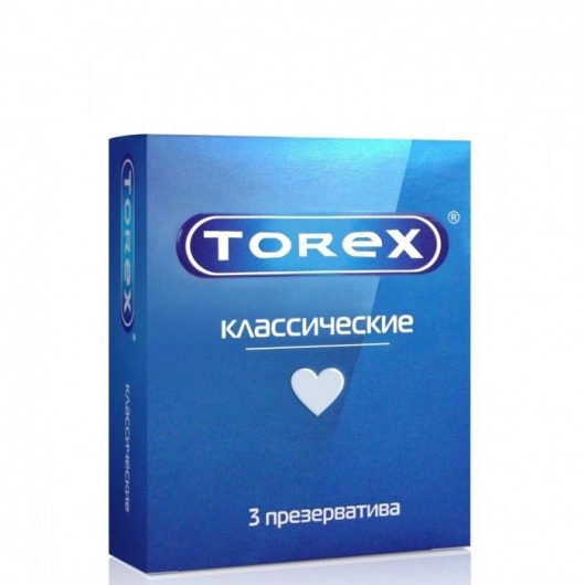 Гладкие презервативы Torex  Классические  - 3 шт. - Torex - купить с доставкой в Копейске