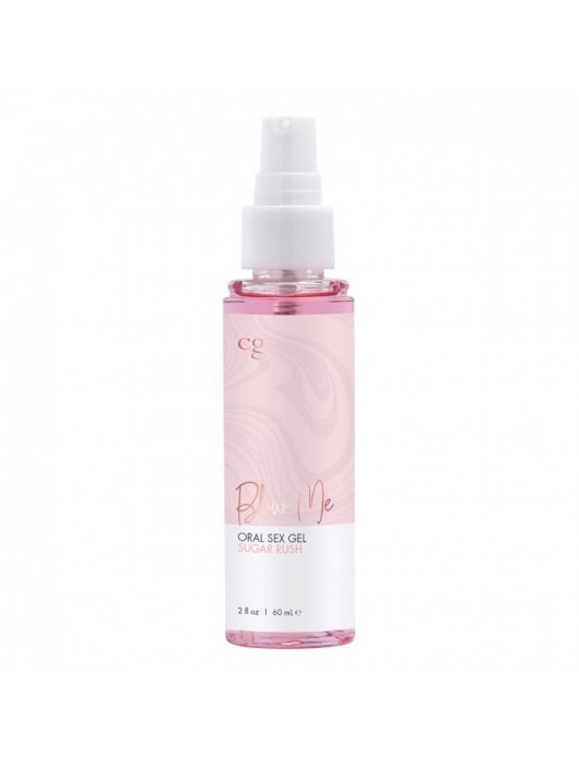 Гель для орального секса Sugar Rush с ароматом сладкой ваты - 60 мл. - CG - купить с доставкой в Копейске
