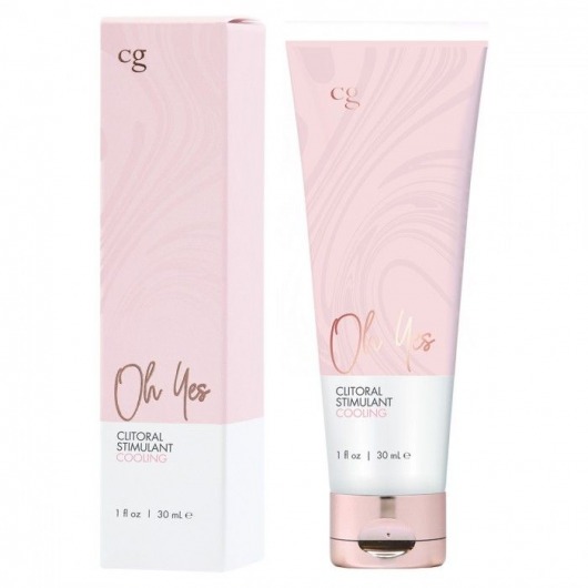 Стимулирующий крем для клитора с эффектом охлаждения Oh Yes - 30 мл. - CG - купить с доставкой в Копейске