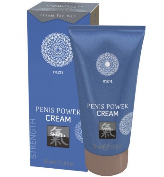 Возбуждающий крем для мужчин Penis Power Cream - 30 мл. - Shiatsu - купить с доставкой в Копейске