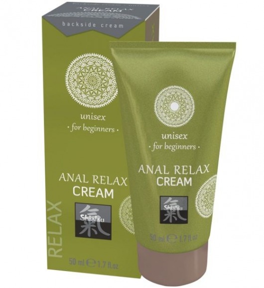 Анальный крем Anal Relax Cream - 50 мл. - Shiatsu - купить с доставкой в Копейске