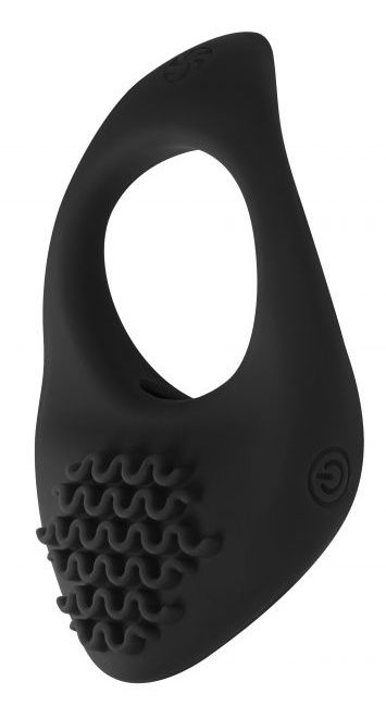 Черное эрекционное виброкольцо Pure Passion Moonshine - Lola Games - в Копейске купить с доставкой