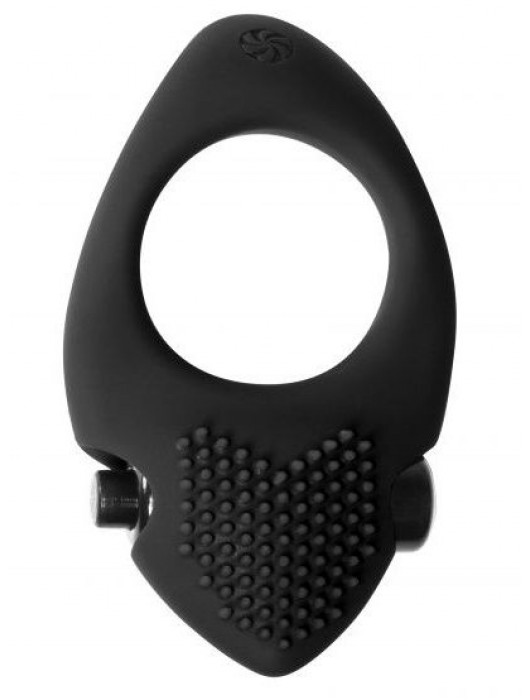 Черное эрекционное виброкольцо Pure Passion Sunset - Lola Games - в Копейске купить с доставкой