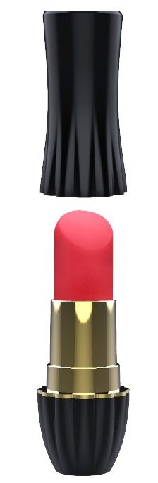 Клиторальный стимулятор-помада LIPSTICK - 9,3 см. - Dream Toys - купить с доставкой в Копейске