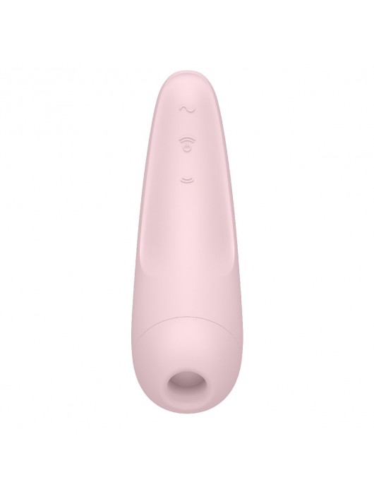 Розовый вакуум-волновой стимулятор Satisfyer Curvy 2+ - Satisfyer